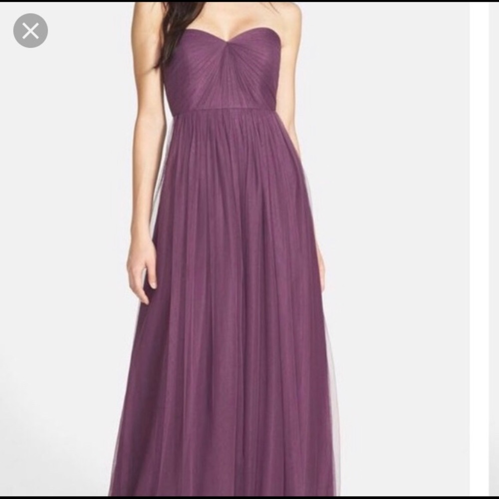 Jenny Yoo Annabelle Dress in Raisin - sz 4